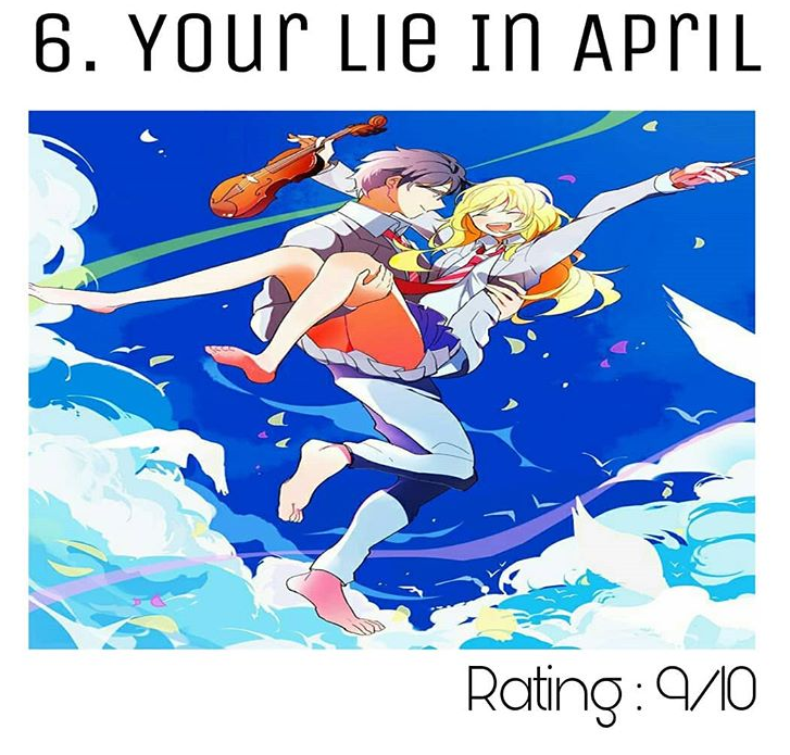 Best Places to Watch Your Lie in April (Kimi no Uso) Anime Gawk Wire